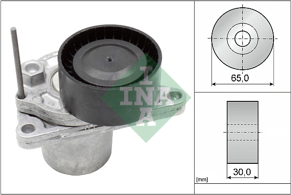 Belt Tensioner, V-ribbed belt